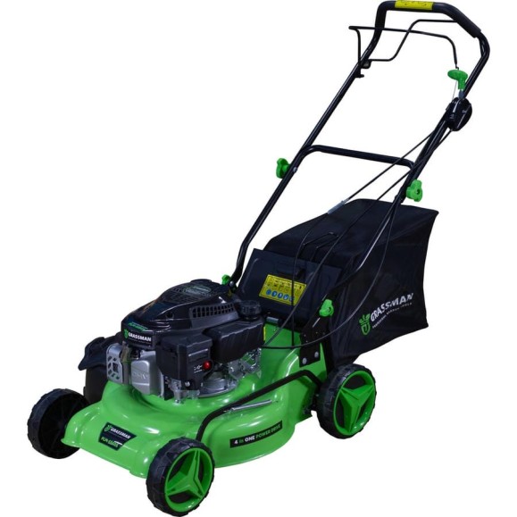Газонокосилка бензиновая Grassman PLM-5560S 4,0кВт/5,5лс,3000об/мин,захват46см,60л,4Т/АИ-92,самоход 022941