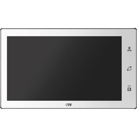 Монитор видеодомофона CTV -M4706AHD W с технологией Touch Screen, сенсорная панель управления Easy Buttons, белый 10-0000346 Монитор видеодомофона CTV -M4706AHD W с технологией Touch Screen, сенсорная панель управления Easy Buttons, белый 10-0000346
