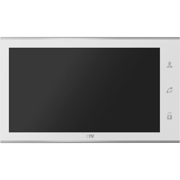 Монитор видеодомофона CTV -M4105AHD W стеклянная сенсорная панель управления Easy Buttons, мультиформатный, автоответчик, белый 10-0000333 Монитор видеодомофона CTV -M4105AHD W стеклянная сенсорная панель управления Easy Buttons, мультиформатный, автоответчик, белый 10-0000333