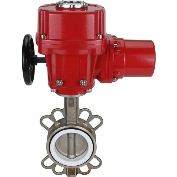 Затвор DN.ru 316L-316L-PTFE Ду125 Ру16 с электроприводом QT-W (M) EX-020 220В D050-12584 Затвор DN.ru 316L-316L-PTFE Ду125 Ру16 с электроприводом QT-W (M) EX-020 220В D050-12584