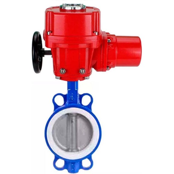 Затвор DN.ru WCB-316L-PTFE Ду40 Ру16 с электроприводом QT-W (M) EX-010 220В D050-12699
