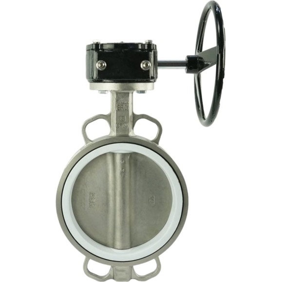 Затвор DN.ru 316L-316L-PTFE Ду250 Ру16 с редуктором RDN-5 D050-07971 Затвор DN.ru 316L-316L-PTFE Ду250 Ру16 с редуктором RDN-5 D050-07971