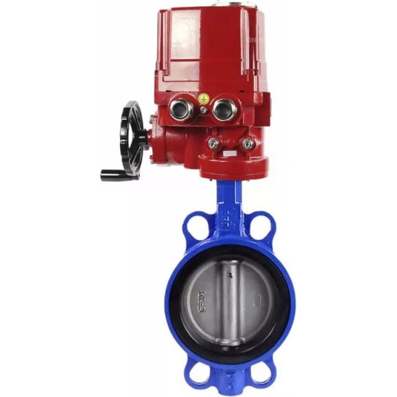 Дисковый затвор DN.ru QT450-304-EPDM-2W-Fb-H LUG Ду100 Ру16 электропривод EX-010 24В D050-53085 Дисковый затвор DN.ru QT450-304-EPDM-2W-Fb-H LUG Ду100 Ру16 электропривод EX-010 24В D050-53085
