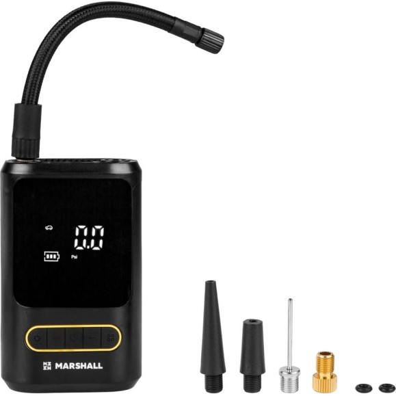 Компрессор автомобильный MARSHALL аккумуляторный 25 л/мин MR0103 Компрессор автомобильный MARSHALL аккумуляторный 25 л/мин MR0103