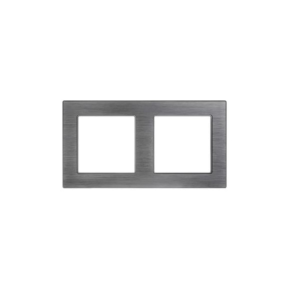 Рамка Arlight алюминиевая FRM-PRESTO-ALS-2-GR 1шт 043856 Рамка Arlight алюминиевая FRM-PRESTO-ALS-2-GR 1шт 043856