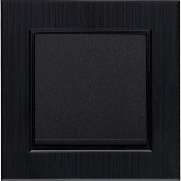 Выключатель MAKEL 1-клавишный СП KAREA LINE STAR 10А IP20 черн. 86054001 Выключатель MAKEL 1-клавишный СП KAREA LINE STAR 10А IP20 черн. 86054001