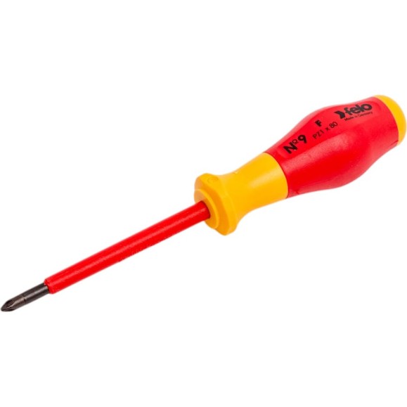 Диэлектрическая крестовая отвертка Felo PZ1x80 91510290