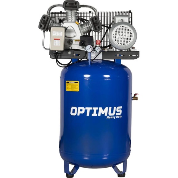 Компрессор поршневой, вертикальный, Optimus 580л/мин, 3.0кВт, 380в, ресивер 150л OPT-301558A Компрессор поршневой, вертикальный, Optimus 580л/мин, 3.0кВт, 380в, ресивер 150л OPT-301558A