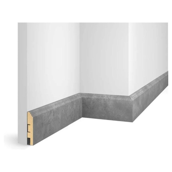 Плинтус Artiva 80x16x1800мм МДФ Бетон RTV080.02.01 00-00073512 Плинтус Artiva 80x16x1800мм МДФ Бетон RTV080.02.01 00-00073512