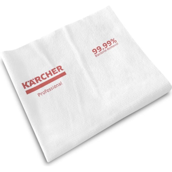 Одноразовые салфетки из микроволокна Karcher красные 34x29,5 см 6.999-324.0