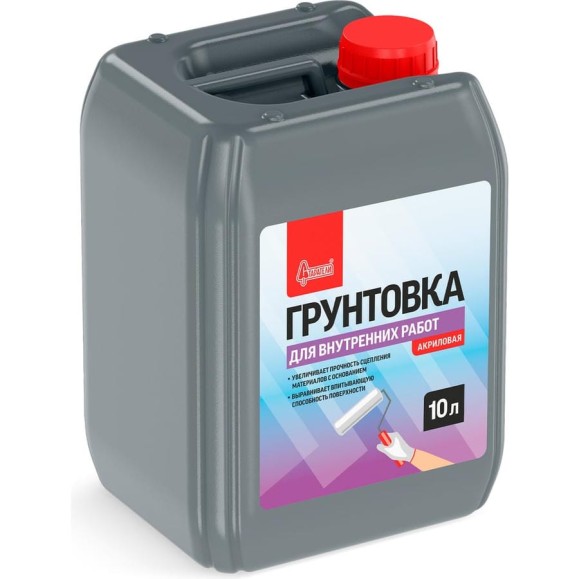 Грунтовка Старатели Для внутренних работ 10 кг 3277/378 Грунтовка Старатели Для внутренних работ 10 кг 3277/378