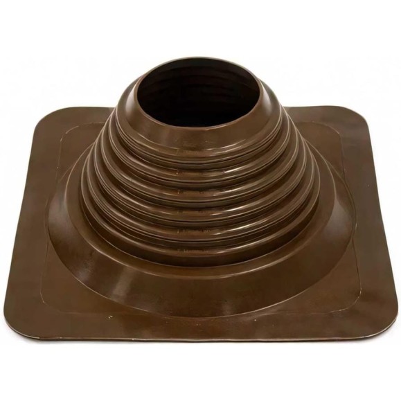 Кровельная прямая проходка Borge №4 (d=95-197, 275x275mm, RAL 8017 коричневый), силикон 01.235.03.03.01.000.8017 Кровельная прямая проходка Borge №4 (d=95-197, 275x275mm, RAL 8017 коричневый), силикон 01.235.03.03.01.000.8017