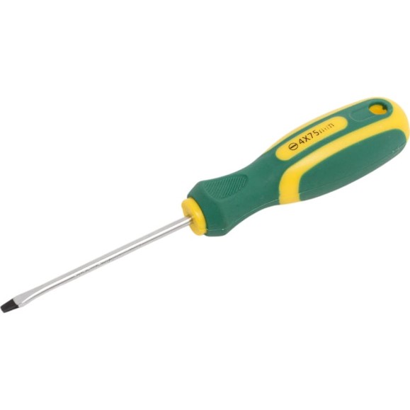 Отвертка FIT Контур CrV сталь 4х75 мм SL 55201 Отвертка FIT Контур CrV сталь 4х75 мм SL 55201