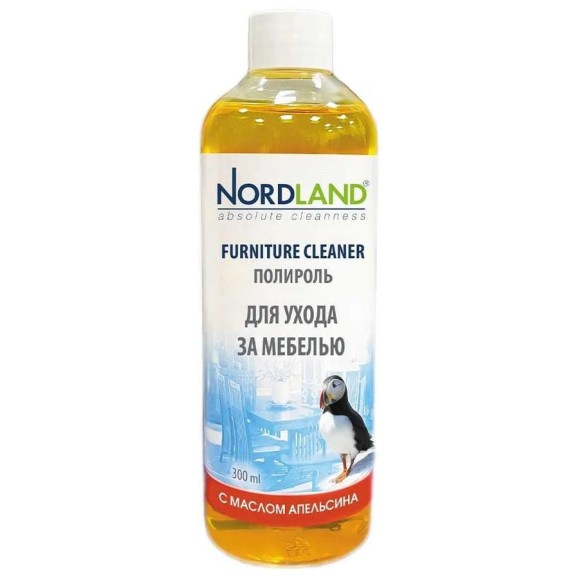 Полироль для ухода за деревом NORDLAND с маслом апельсина, 300 мл 180957
