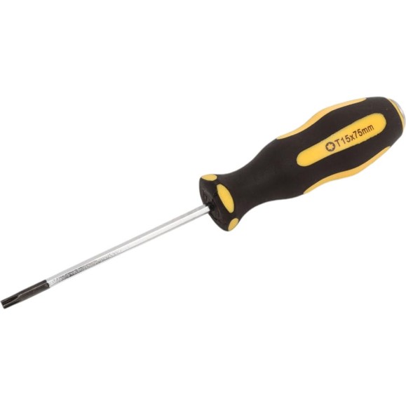 Отвертка NIKONA звездочка Torx  Cr-V, T 15x75 мм, шестигранная 22-641