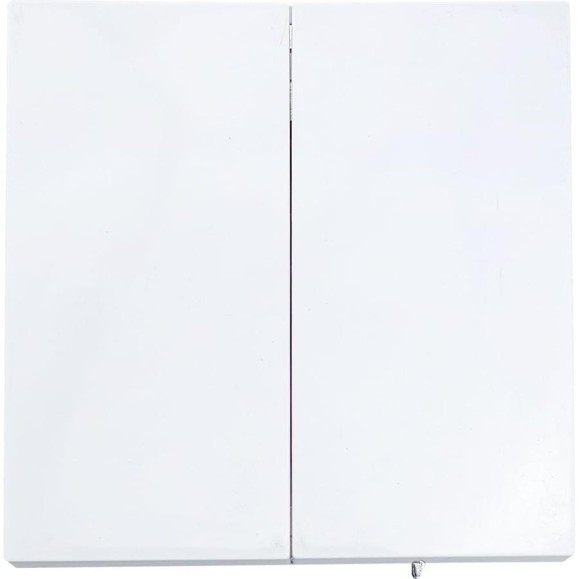 Выключатель Lezard ZIMA 2-ой, белый, безвинтовой ,зажим/клемма 704-0288-101QC
