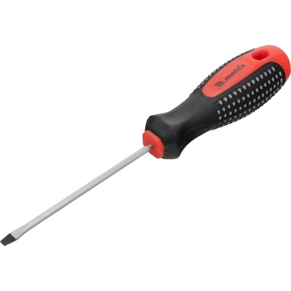 Отвертка SL3,0х80 мм MATRIX Fusion Anti slip 11406 Отвертка SL3,0х80 мм MATRIX Fusion Anti slip 11406