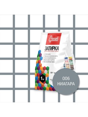 Затирочная смесь для плиточных швов Старатели 1 кг, ниагара 006 3277/3492