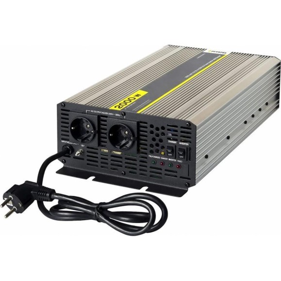 Инвертор с ИБП Pitatel 12В 2000Вт (4000Вт Max) KV-PU2000.12 Инвертор с ИБП Pitatel 12В 2000Вт (4000Вт Max) KV-PU2000.12