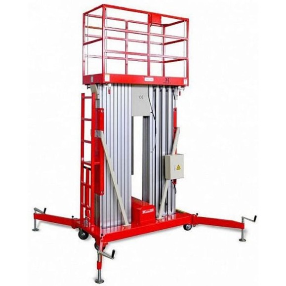 Телескопический двухмачтовый подъемник OXLIFT ZX-2-100 10 м, 200 кг 705033 Телескопический двухмачтовый подъемник OXLIFT ZX-2-100 10 м, 200 кг 705033