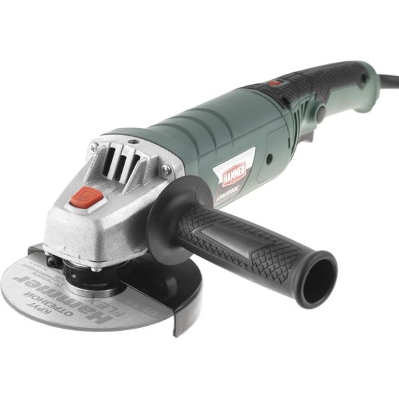Угловая шлифмашина Hammer Flex 1200 Вт, 3000-11000 об/мин, 125 мм USM1200E Угловая шлифмашина Hammer Flex 1200 Вт, 3000-11000 об/мин, 125 мм USM1200E