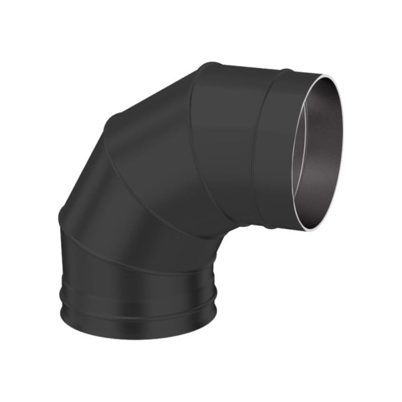 Колено 4-х секционное Металлик и Ко 90x150; AISI 430 0.80 (RAL 9005) терм. о О0000084743 Колено 4-х секционное Металлик и Ко 90x150; AISI 430 0.80 (RAL 9005) терм. о О0000084743