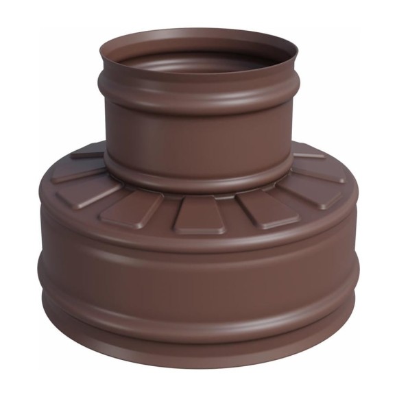 Оголовок без зонта Металлик и Ко 210x150, Оц 0.50 AISI 430 0.50, конденсат, RAL 8017 п о О0000065431 Оголовок без зонта Металлик и Ко 210x150, Оц 0.50 AISI 430 0.50, конденсат, RAL 8017 п о О0000065431