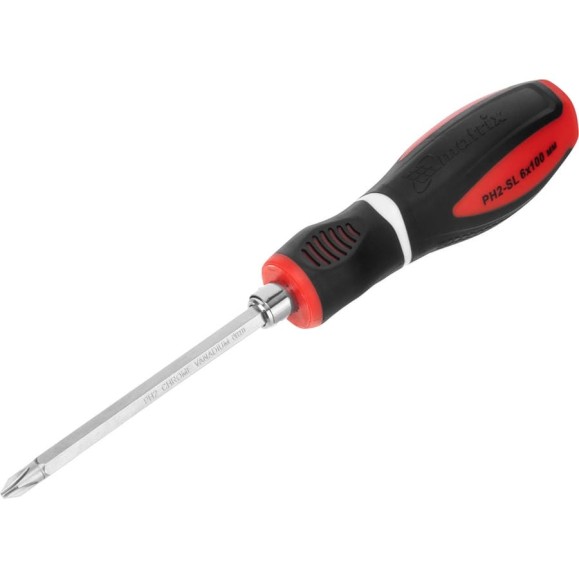 Комбинированная отвертка SL 6 Ph 2 CrV MATRIX MASTER 11580 Комбинированная отвертка SL 6 Ph 2 CrV MATRIX MASTER 11580
