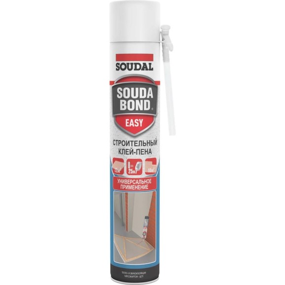 Полиуретановый клей в аэрозоле SOUDAL Easy Soudabond 121621