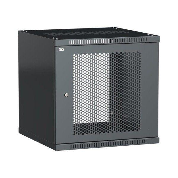 Шкаф ITK LINEA WE 18U 600х600мм дверь перфорированная черный LWE5-18U66-PF