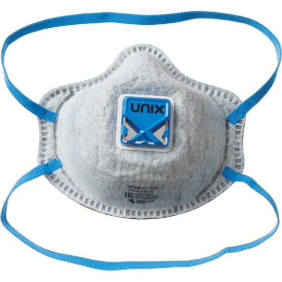 Формованная фильтрующая полумаска UNIXAir 612V FFP2 R D/B0/E0, 1 шт. 102-044-0016 Формованная фильтрующая полумаска UNIXAir 612V FFP2 R D/B0/E0, 1 шт. 102-044-0016