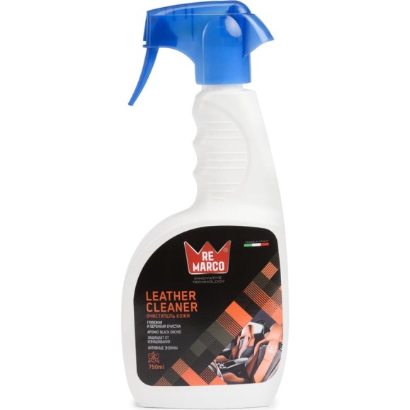 Очиститель кожи RE MARCO LEATHER CLEANER 750 мл, триггер RM-855 Очиститель кожи RE MARCO LEATHER CLEANER 750 мл, триггер RM-855
