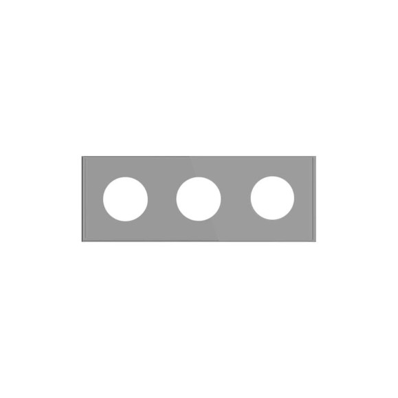 Рамка Arlight стеклянная FRM-GLARE-GC-3-GR 1шт 043840 Рамка Arlight стеклянная FRM-GLARE-GC-3-GR 1шт 043840