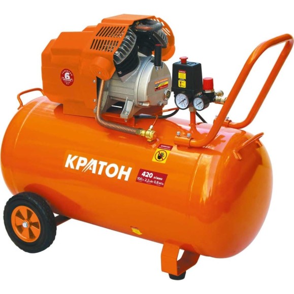 Компрессор с прямой передачей Кратон AC-420-100-DDV 3 01 01 067 Компрессор с прямой передачей Кратон AC-420-100-DDV 3 01 01 067