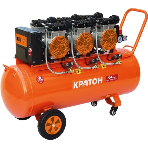 Компрессор с прямой передачей безмасляный Кратон AC-720-100-OFHS 3 01 01 061 Компрессор с прямой передачей безмасляный Кратон AC-720-100-OFHS 3 01 01 061