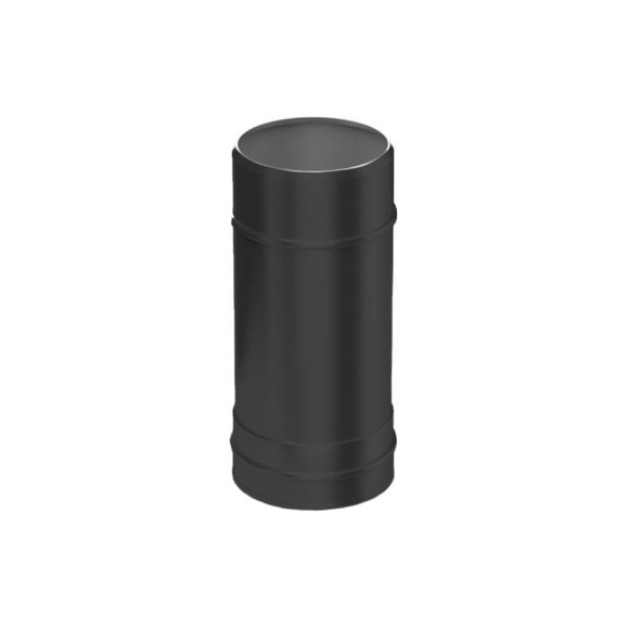Труба Металлик и Ко 115x500, AISI 430, 0.80, RAL 9005, терм. о О0000090305