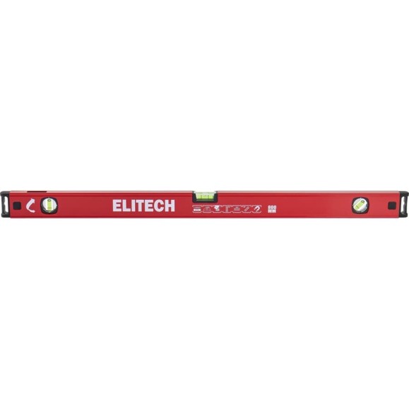 Уровень пузырьковый Elitech 80 см, магнитный, 3 глазка 320103 207194