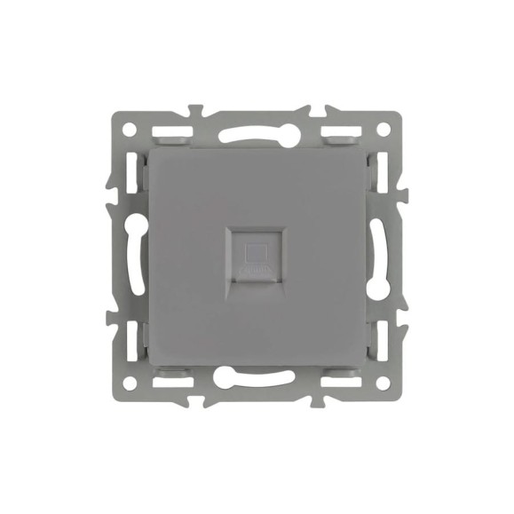 Механизм компьютерной розетки Arlight SCT-MPC1-PL-GR 1шт 045335 Механизм компьютерной розетки Arlight SCT-MPC1-PL-GR 1шт 045335