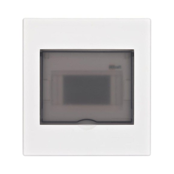 Корпус Dekraft пластиковый, навесной прозр. дв. 1 ряд 6 мод. IP41 ЩРН-П 31061DEK