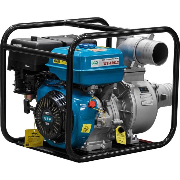 Мотопомпа бензиновая ECO WP-1601C EC2012-1 Мотопомпа бензиновая ECO WP-1601C EC2012-1