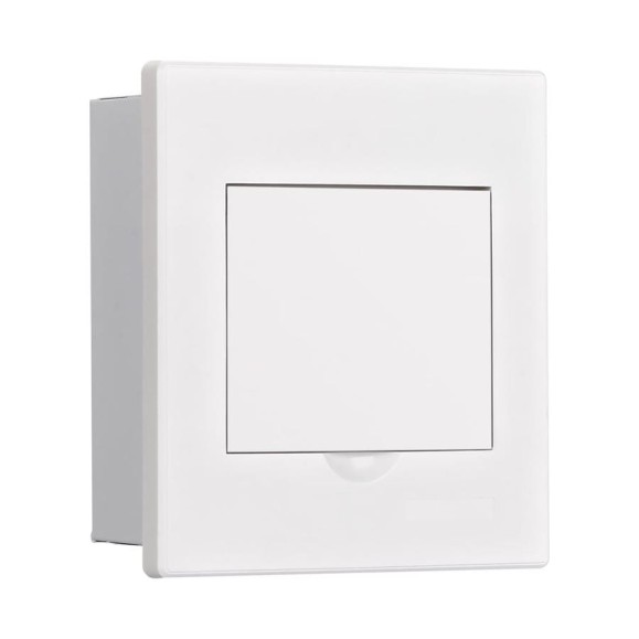 Корпус встраиваемый Dekraft белая дверца 1 ряд 4 мод. IP41 ЩРВ-М 31100DEK
