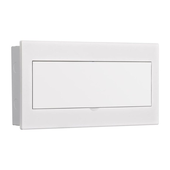 Корпус встраиваемый Dekraft белая дверца 1 ряд 17 мод. IP41 ЩРВ-М 31104DEK