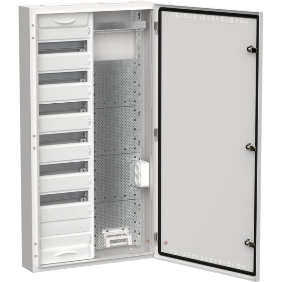 Корпус комбинированный IEK TITAN 5 ЩРн-84 (2x84) белый TI5-51-N-2X084-30 Корпус комбинированный IEK TITAN 5 ЩРн-84 (2x84) белый TI5-51-N-2X084-30