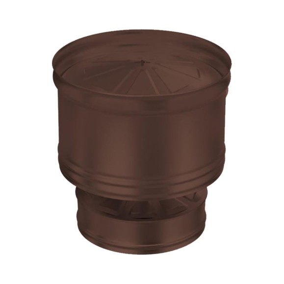 Оголовок с дефлектором Металлик и Ко 210x150; Оц 0.50 AISI 430 0.50 (конденсат) (RAL 8017) п о О0000069921 Оголовок с дефлектором Металлик и Ко 210x150; Оц 0.50 AISI 430 0.50 (конденсат) (RAL 8017) п о О0000069921