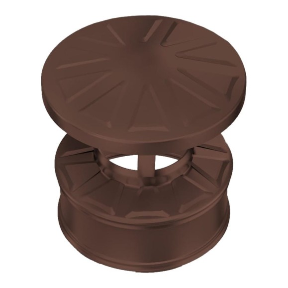 Оголовок Металлик и Ко 210x150; Оц 0.50 AISI 430 0.50 (конденсат) (RAL 8017) п о О0000069913 Оголовок Металлик и Ко 210x150; Оц 0.50 AISI 430 0.50 (конденсат) (RAL 8017) п о О0000069913