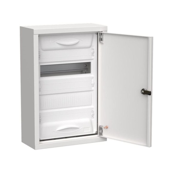 Корпус металлический IEK TITAN 5 ЩРн-24 (1x24) 460x310x140 IP31 белый TI5-50-N-024-31 Корпус металлический IEK TITAN 5 ЩРн-24 (1x24) 460x310x140 IP31 белый TI5-50-N-024-31