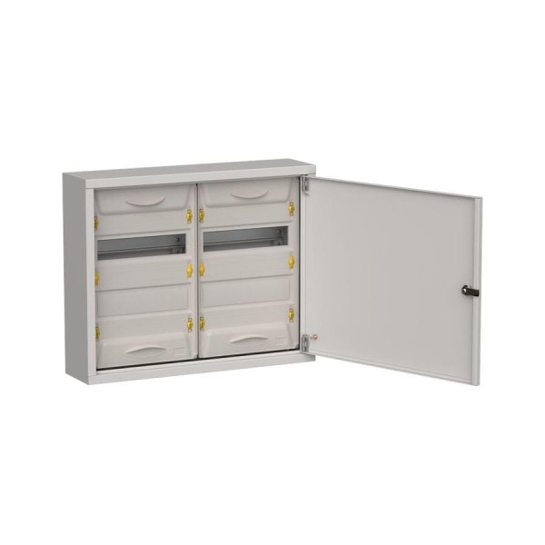 Корпус металлический IEK TITAN 5 ЩРн-48 (2x24) 460x570x140 IP31 серый TI5-50-N-2X024-31-7035