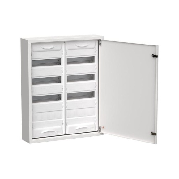Корпус металлический IEK TITAN 5 ЩРн-96 (2x48) 710x570x140 IP31 белый TI5-50-N-2X048-31 Корпус металлический IEK TITAN 5 ЩРн-96 (2x48) 710x570x140 IP31 белый TI5-50-N-2X048-31