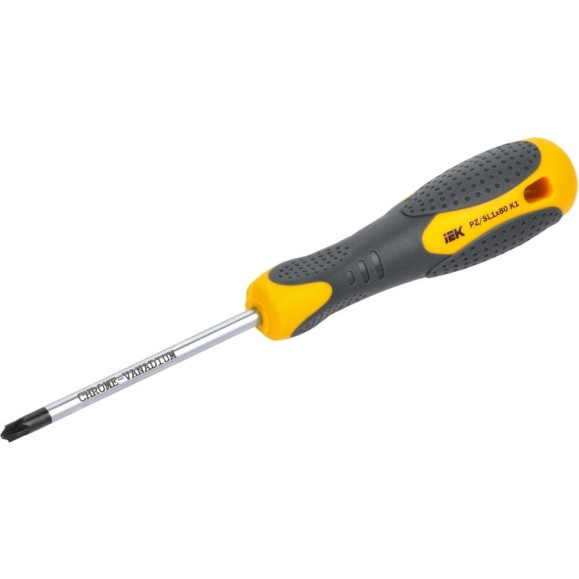 Отвертка IEK Arma2l 3 PZ/SL1x80 k1 A2L3-SC10-K1-ZS-10-080 Отвертка IEK Arma2l 3 PZ/SL1x80 k1 A2L3-SC10-K1-ZS-10-080