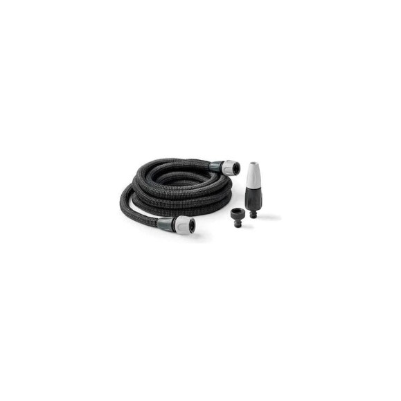 Шланг для полива GF 80297675 AQUAPOP GREY EASY ПВХ саморастягивающийся с аксессуарами 25 м Б0059695 Шланг для полива GF 80297675 AQUAPOP GREY EASY ПВХ саморастягивающийся с аксессуарами 25 м Б0059695